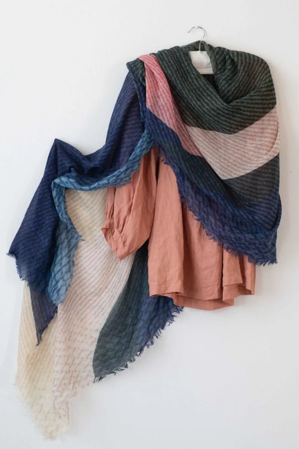 Lazybones Scarves^Annica Scarf Seascape