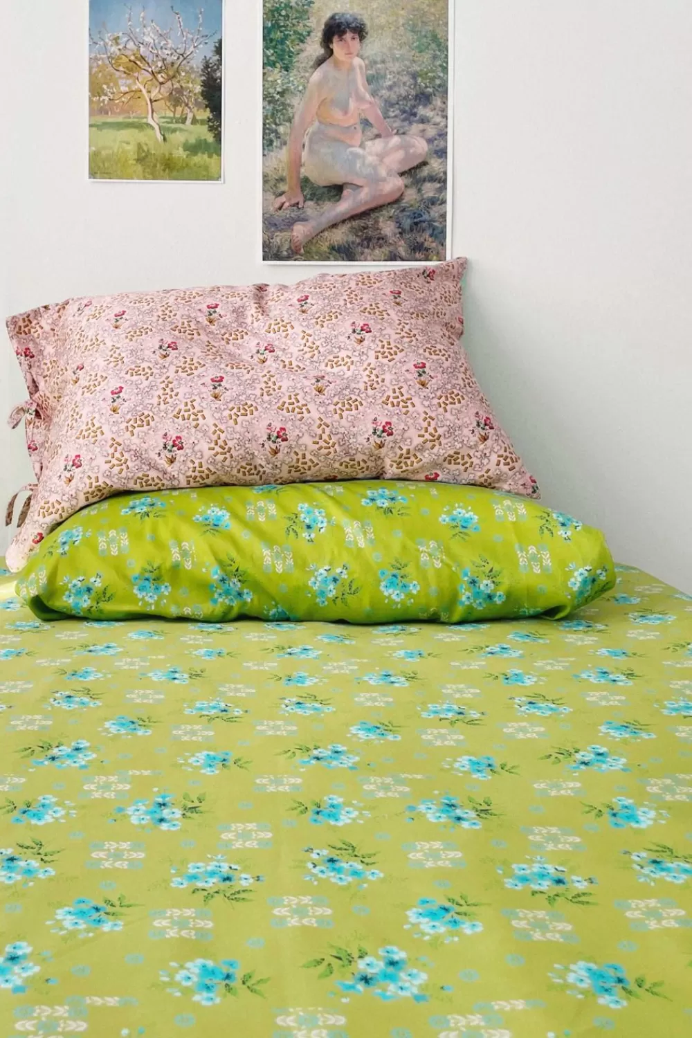 Lazybones Pillowcases^Australian Birds Pillowcase Set *Organic Cotton