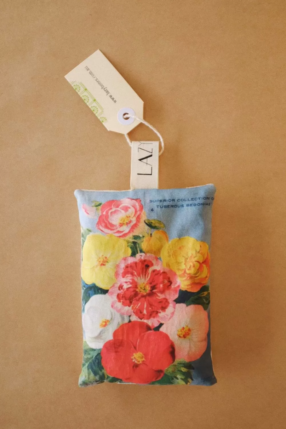 Lazybones Scented Sachets^Begonia - Lavender Scented Sachet