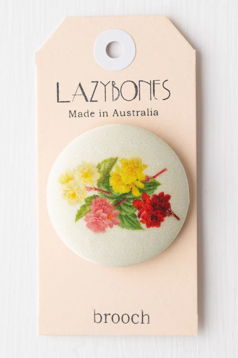 Lazybones Brooches^Bouquet Brooch