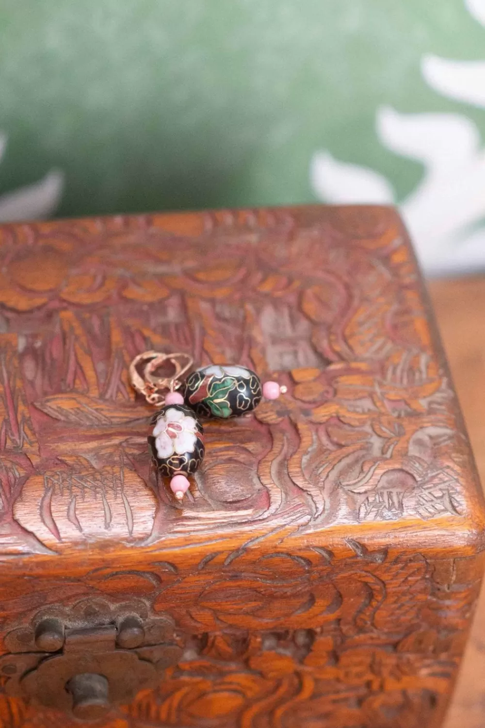 Lazybones Jewellery^Cloisonne Earrings