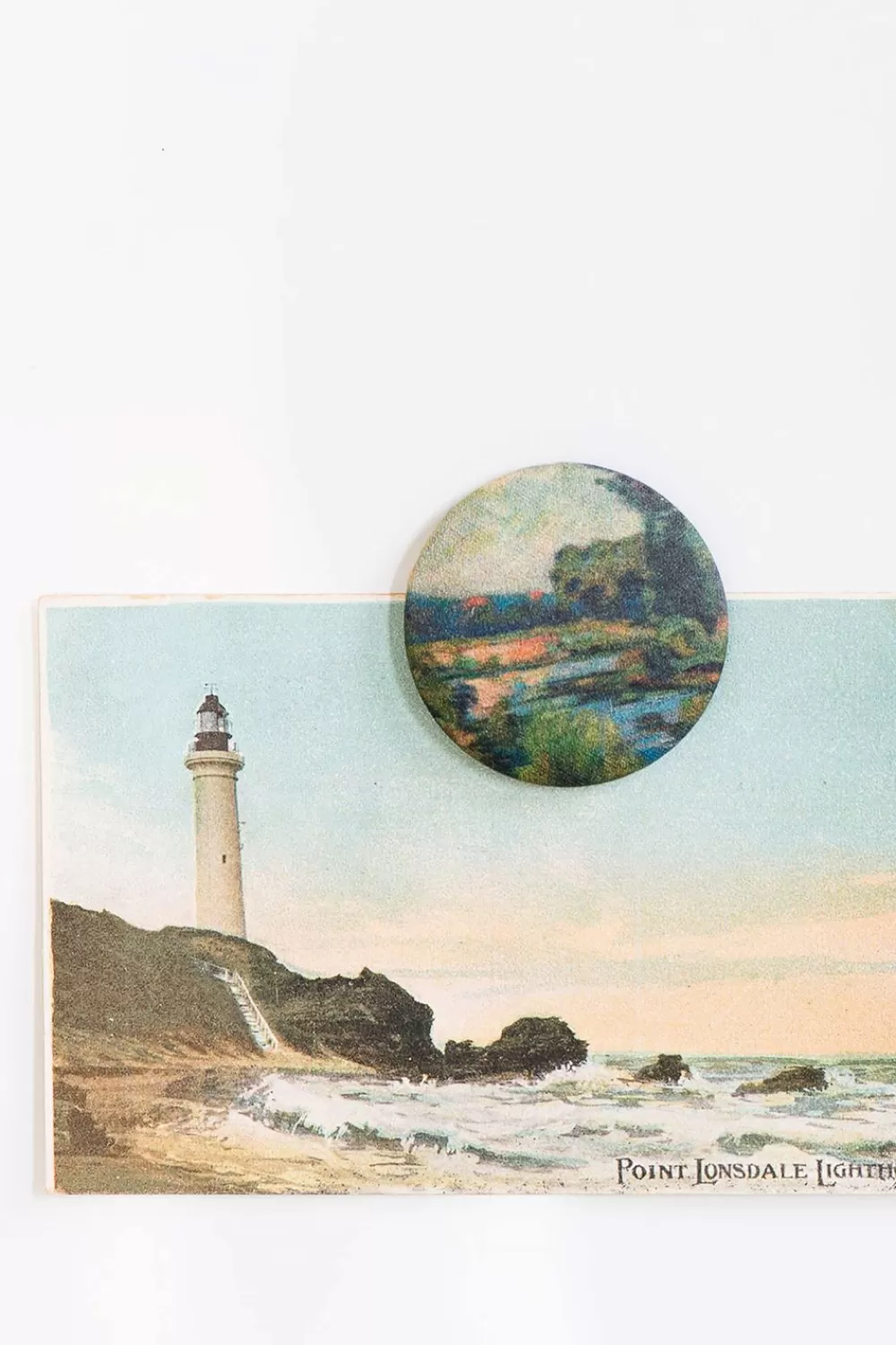 Lazybones Magnets^Landscape Magnet