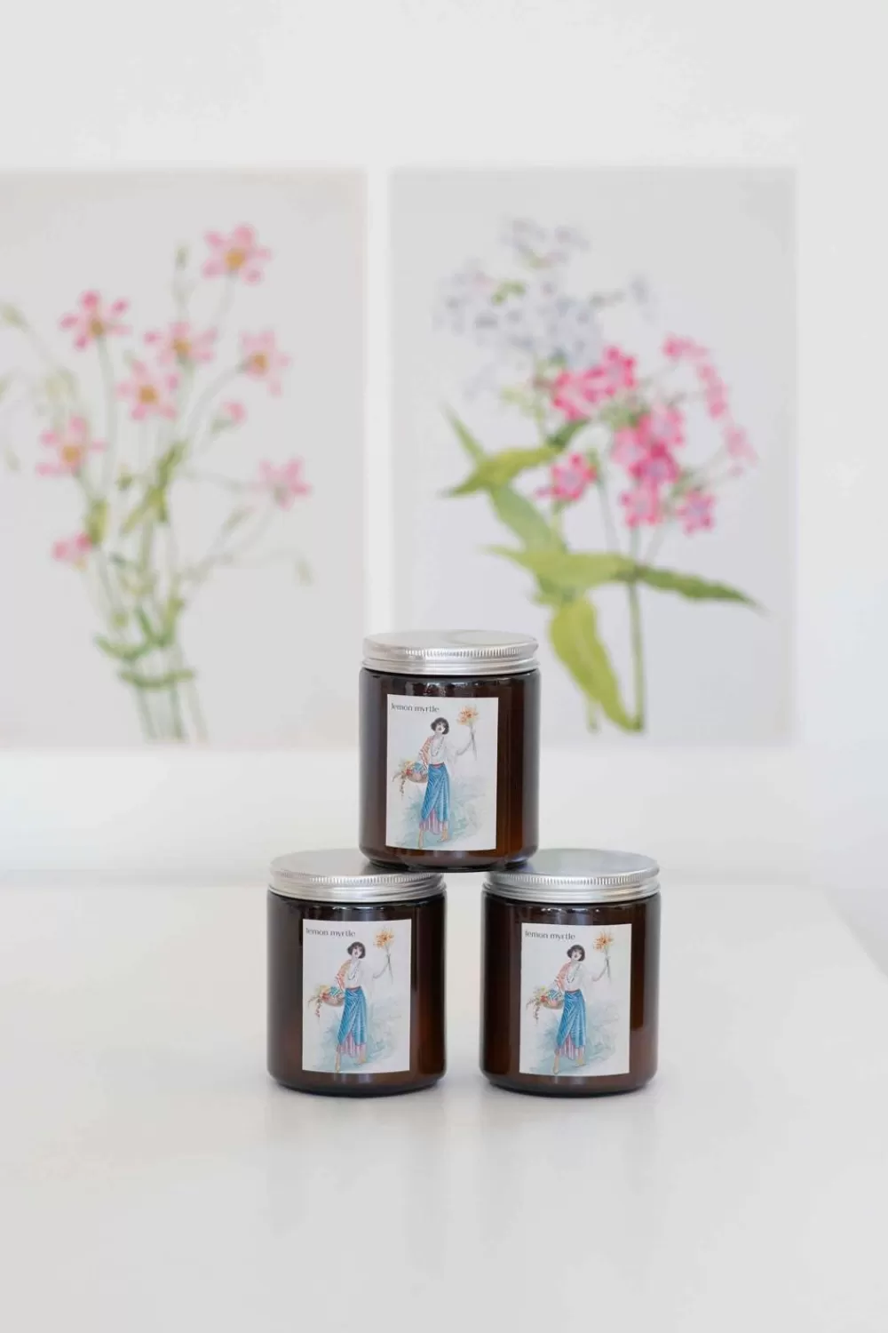 Lazybones Candles^Lemon Myrtle Soy Candle