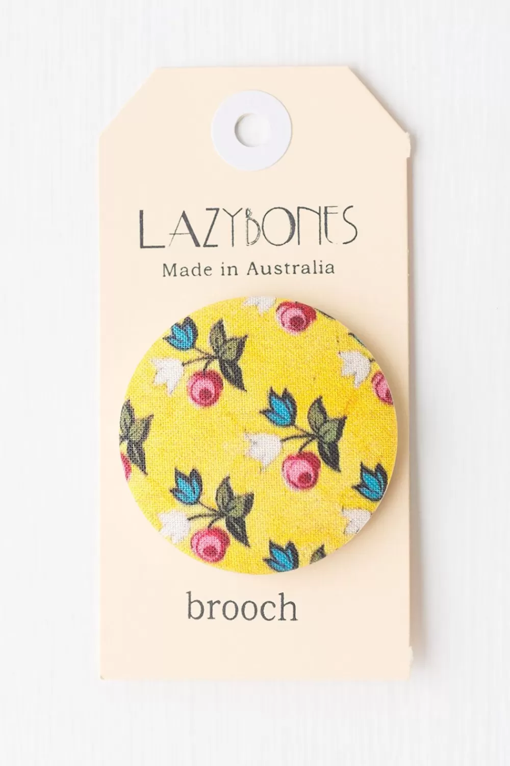 Lazybones Brooches^Mellow Brooch