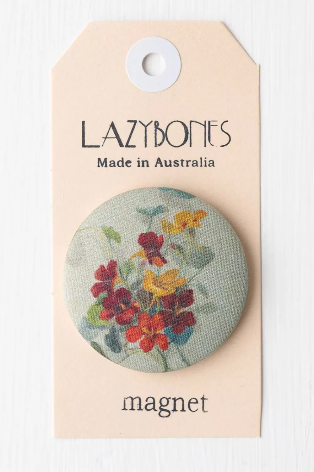 Lazybones Magnets^Nasturtium Magnet