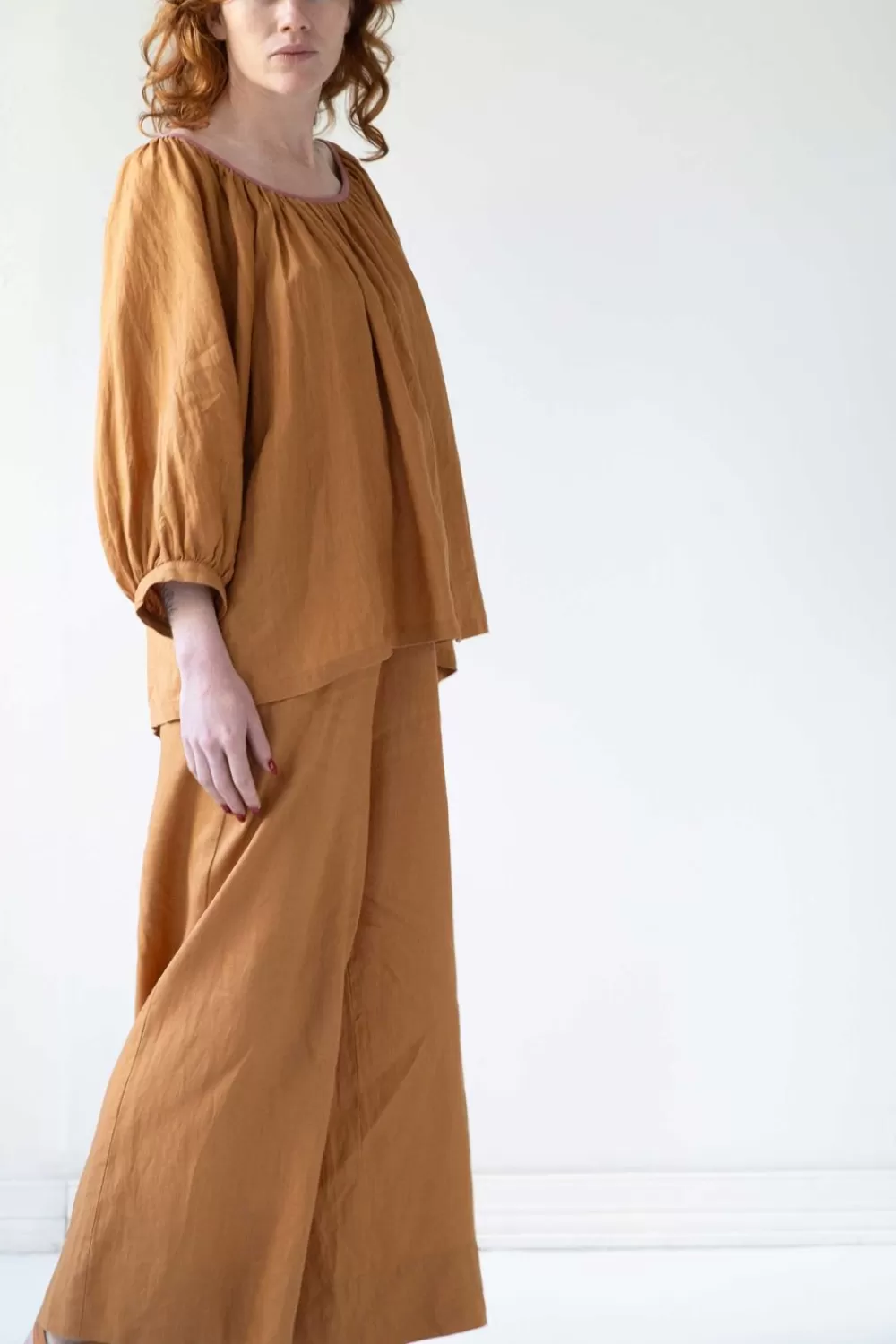 Lazybones Pants^Ollie Pant Caramel