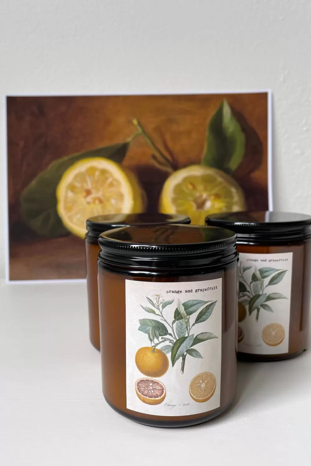 Lazybones Candles^Orange And Grapefruit Candle