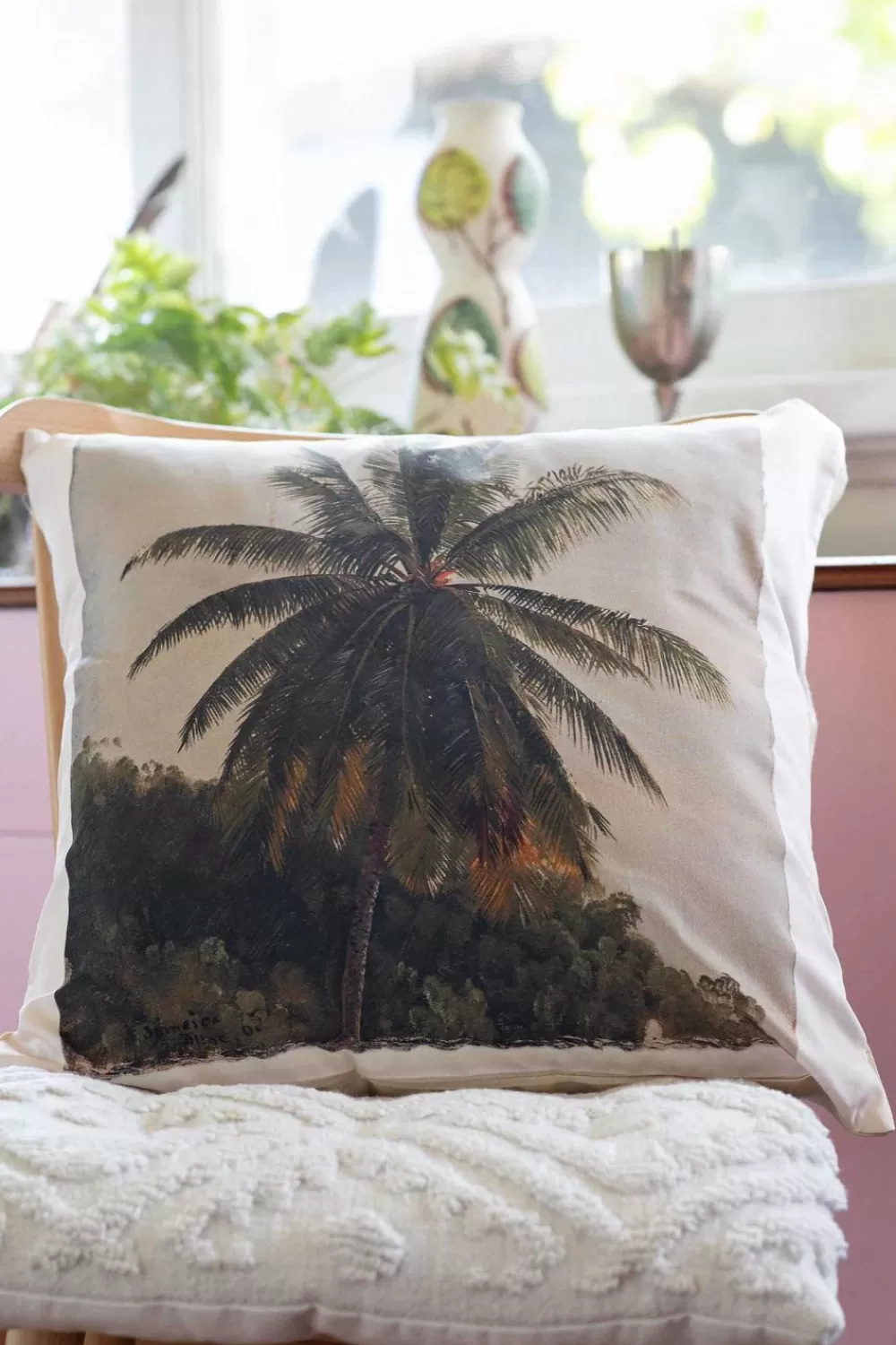 Lazybones Cushion Covers^Palm Trees Cushion Cover