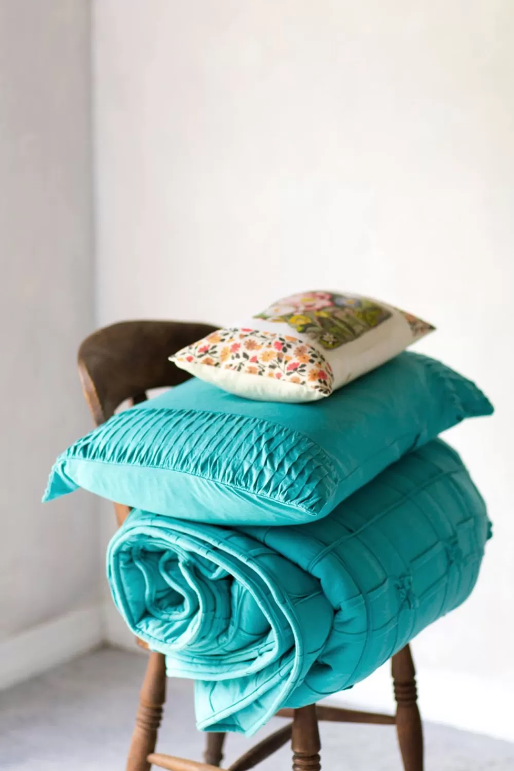 Lazybones Pillowcases^Pillowcase Set In Marine *Organic Cotton