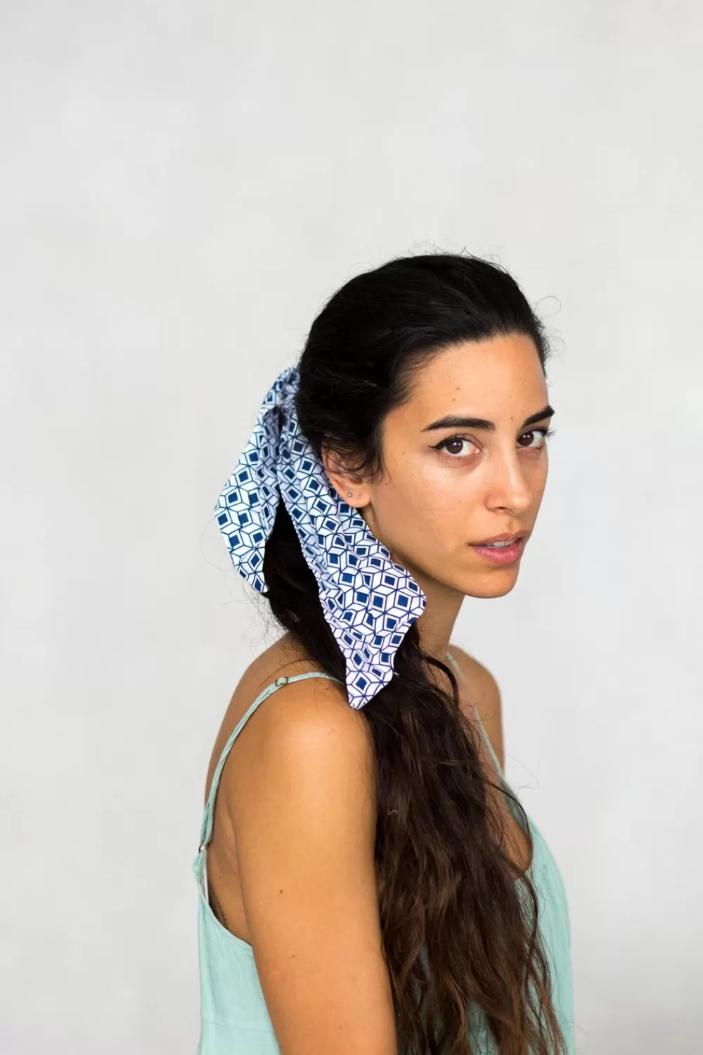 Lazybones Hair Accessories^Scrunchie Scarf In Diamond