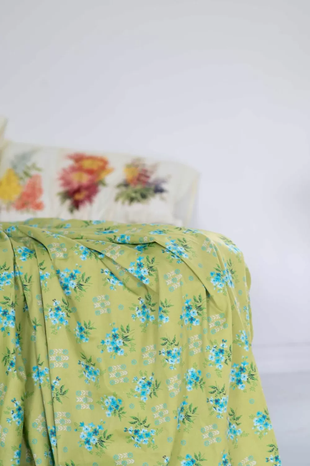 Lazybones Sheets^Sheet Set In Avonlea Moss *Organic Cotton