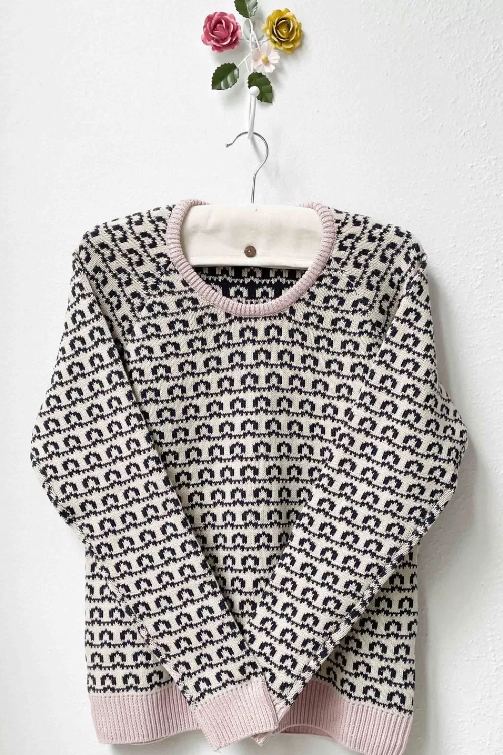 Lazybones Knits^Tilda Jumper In Loop *Organic Cotton