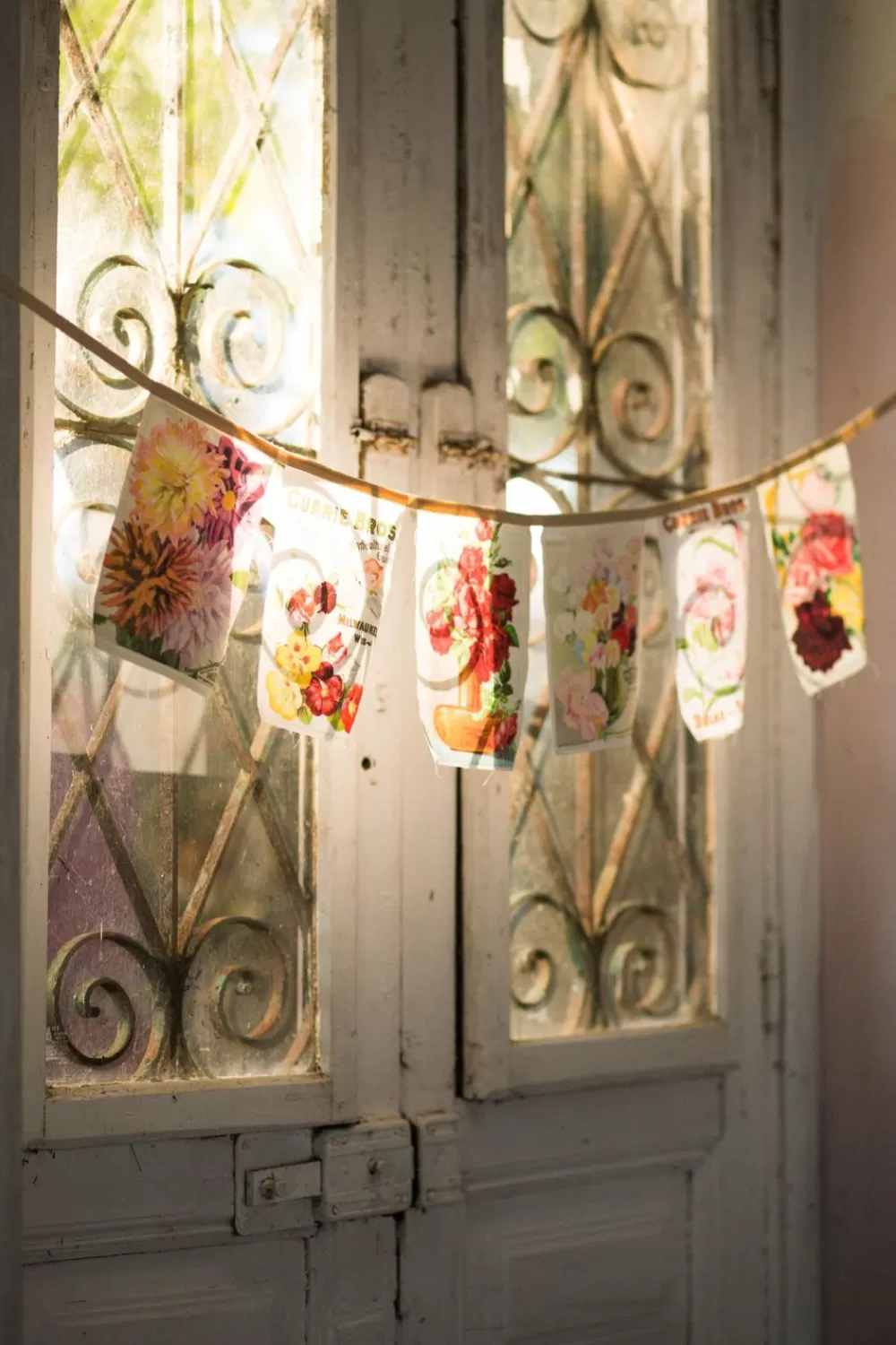 Lazybones Garlands^Vintage Flower Garland *Organic Cotton