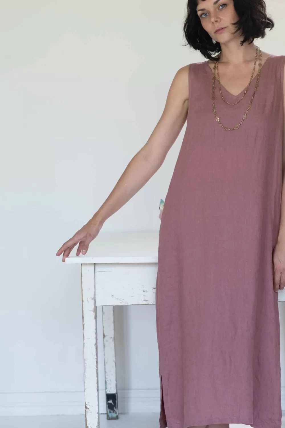 Lazybones Dresses^Ziggy Dress Woodrose